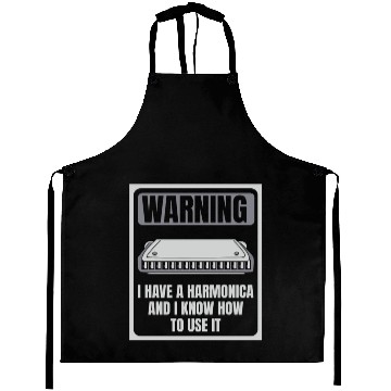 Discover I Have A Harmonica And I Know Hot To Use It Aprons