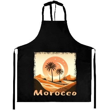 Discover Morocco Sahara Sunset with Palm Aprons