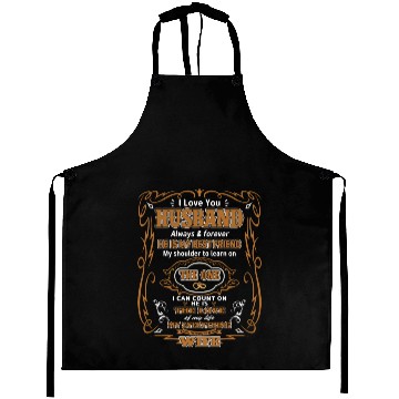 Discover I Love My Husband Aprons
