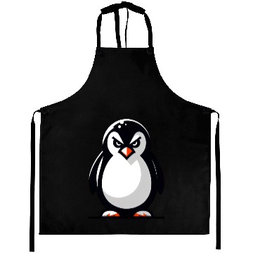 Discover Evil Penguin with Bad Look Aprons