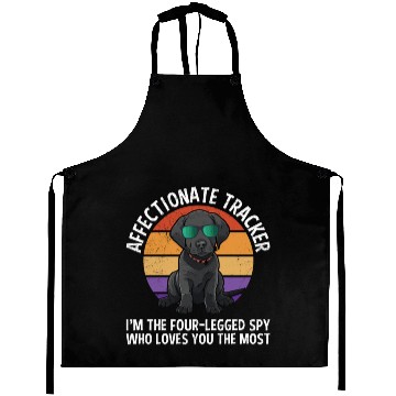 Discover Labrador Lover AFFECTIONATE TRACKER Labrador Aprons