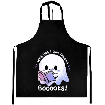Discover Why yes, I love reading booooks Aprons