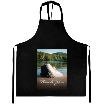 Discover Amazing thank you look cool design for Aprons