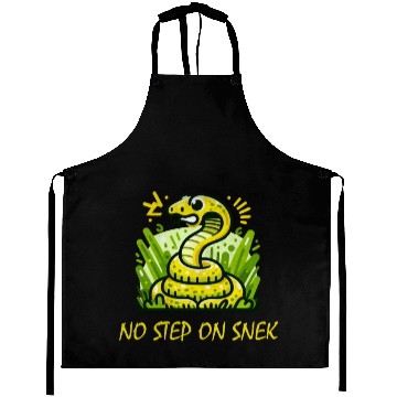 Discover No step on snek Aprons