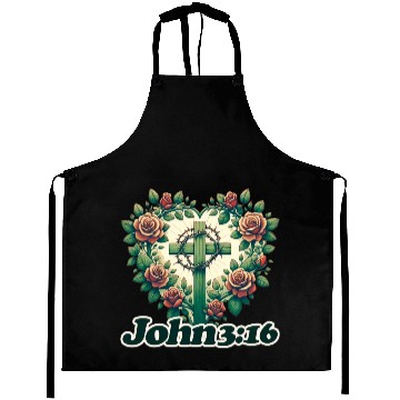 Discover John 3:16 Aprons