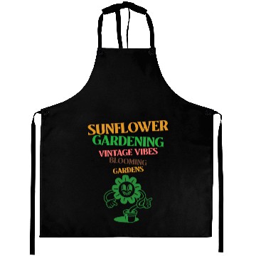 Discover Sunflower gardening Aprons