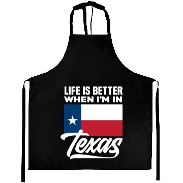 Discover Texas Life Aprons