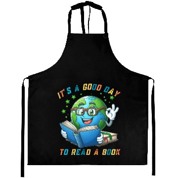 Discover It's a Good Day to Read a Book World Book Day 2024 Aprons