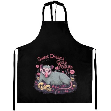 Discover sweet dreams goth possum Street Cats Squad Aprons