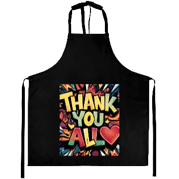 Discover Thank you All Aprons