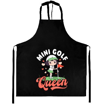 Discover Golfing Mom Mini Golf Queen Aprons