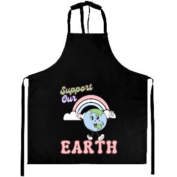 Discover Support Our Earth Day Aprons