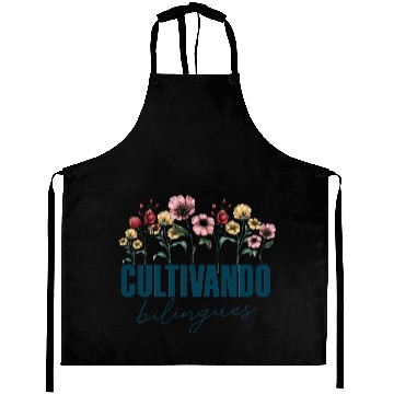 Discover Cultivando Bilingües Spanish Teacher Aprons