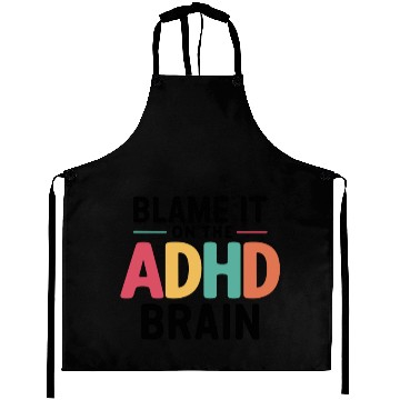 Discover Embrace Neurodiversity Celebrate Adhd Awareness Aprons