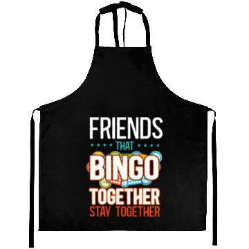Discover Bingo Player Friends Buddies Aprons