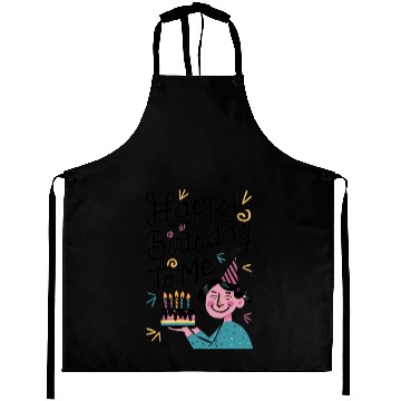 Discover Happy Birthday To Me Aprons