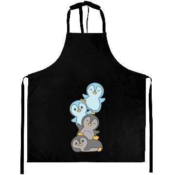 Discover Car Flag Pride Lgbtq Cute Penguin Aprons