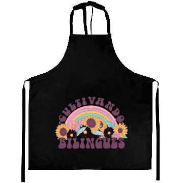 Discover Cultivando Bilingües Spanish Teacher Aprons