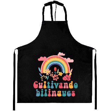 Discover Cultivando Bilingües Spanish Teacher Aprons