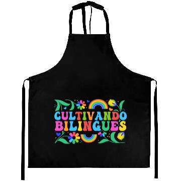Discover Cultivando Bilingües Spanish Teacher Aprons