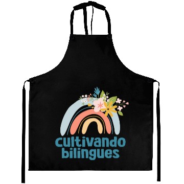 Discover Cultivando Bilingües Spanish Teacher Aprons