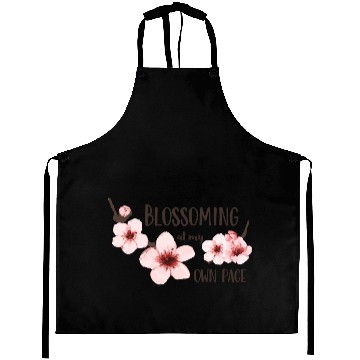 Discover Spring floral Aprons Elegant Cherry Blossom Design