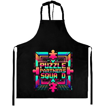 Discover Puzzle Partners Squad 2 Aprons