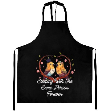 Discover Sleeping With The Same Person Marriage Wedding Mar Aprons