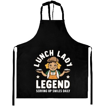 Discover School Lunch Lady School Worker Cafeteria Lady Aprons