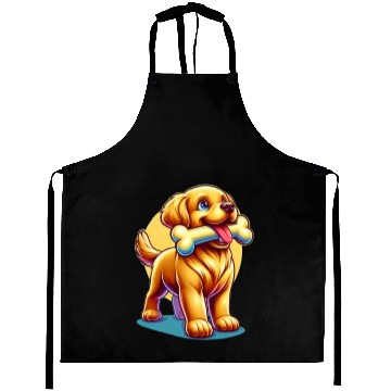 Discover Cute puppy design Aprons