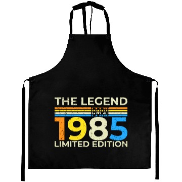 Discover The Legend 1985 Logo Design Limited Edition Aprons