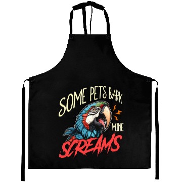 Discover Macaw Bird Some Pets Bark Ornithology Macaw Lover Aprons