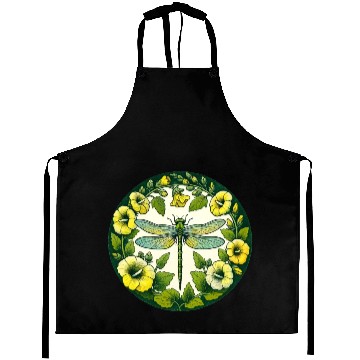 Discover Green Dragonfly Aprons