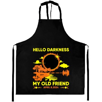 Discover Hello Darkness My Old Friend - April 8th 2024 Aprons