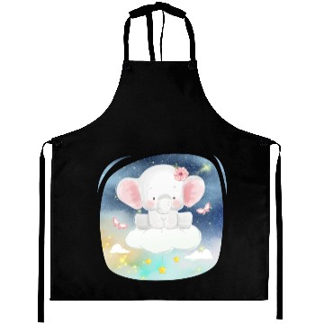 Discover Baby Elephant Ride Up To Sky Using Cloud Excited Aprons