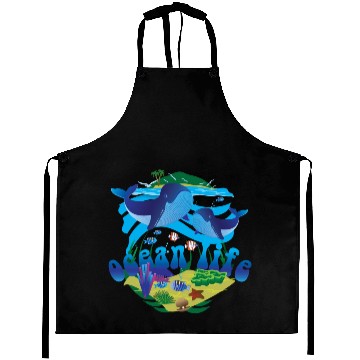 Discover Ocean Life Aprons