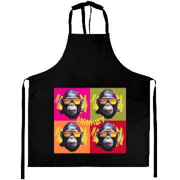Discover Urban Jungle Beats: The Chic Monke Collection Aprons