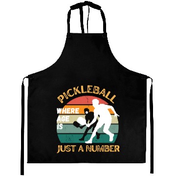 Discover Funny Pickleball Design Aprons