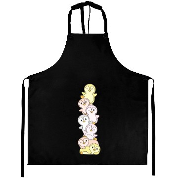 Discover Pangender Flag Pride Lgbtq Cute Penguin Stack Aprons
