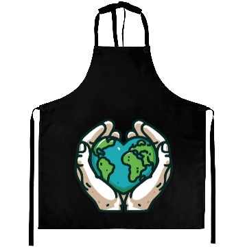 Discover Global Care Hands Embracing Earth Aprons