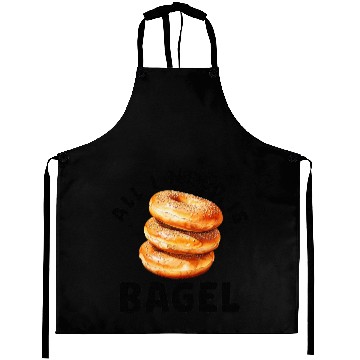 Discover Bagel Lover For Men BreakFast Jewish Food Beigel Aprons