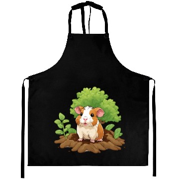 Discover Earth Day Guinea Pig: Vibrant Eco-Friendly Design Aprons