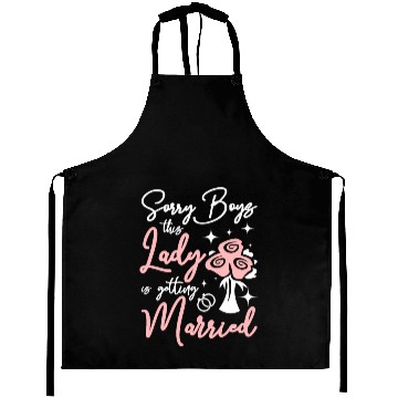 Discover Team Bride This lady Is Getting Married Aprons