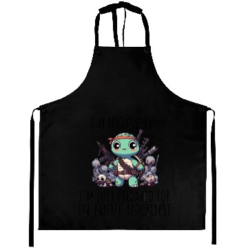 Discover Zombie Apocalypse Turtle Aprons
