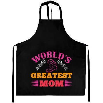 Discover World's Greatest Mom Aprons