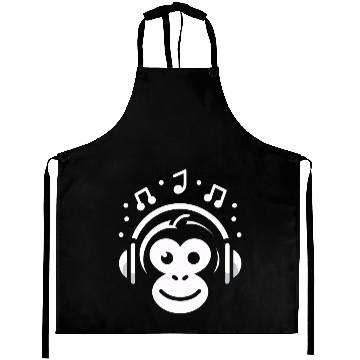 Discover Joyful Monkey Tune Aprons