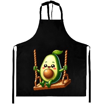Discover Avocado on a Swing Aprons