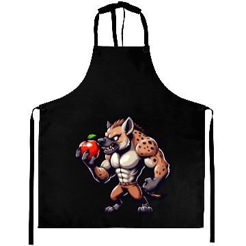 Discover Hyena Enjoying Apple Fitness Workout Aprons