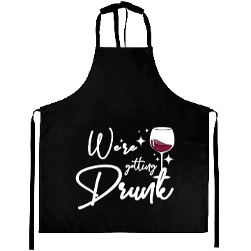 Discover For the Bride, Team We're getting drunk Aprons