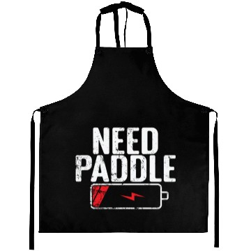Discover Need Paddle Tennis Battery is empty Aprons